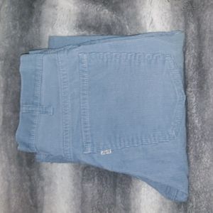 1970's vintage Levi's 519 blue corduroy pants
